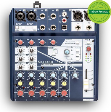 Mixer Soundcaft Notepad 8FX