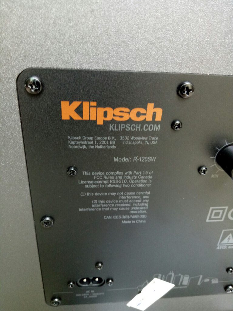 Sub điện Klipsch R 120SW